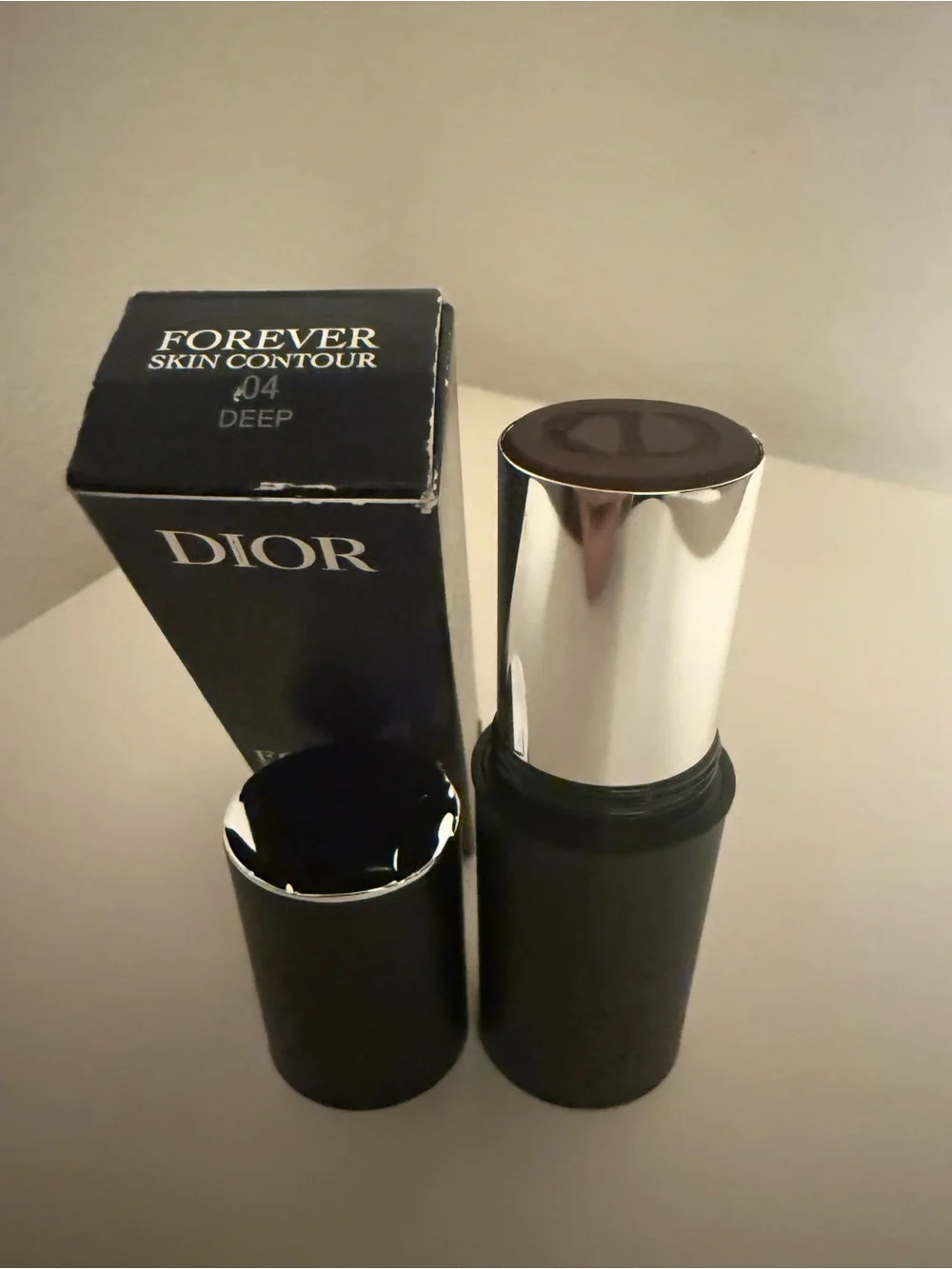Dior Forever Skin Contour Stick 04 Deep - Black and Silver Packaging
